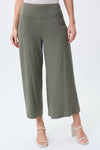 Joseph Ribkoff Wide Leg Crop Pant - Style 231121, front, agave