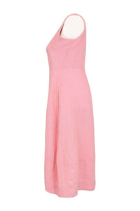 Dolcezza Linen Dress - Style 23165, side, pink