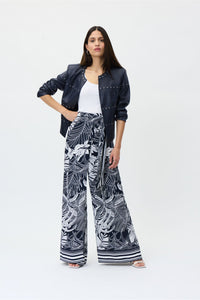 Joseph Ribkoff Palazzo Pants - Style 232047, front