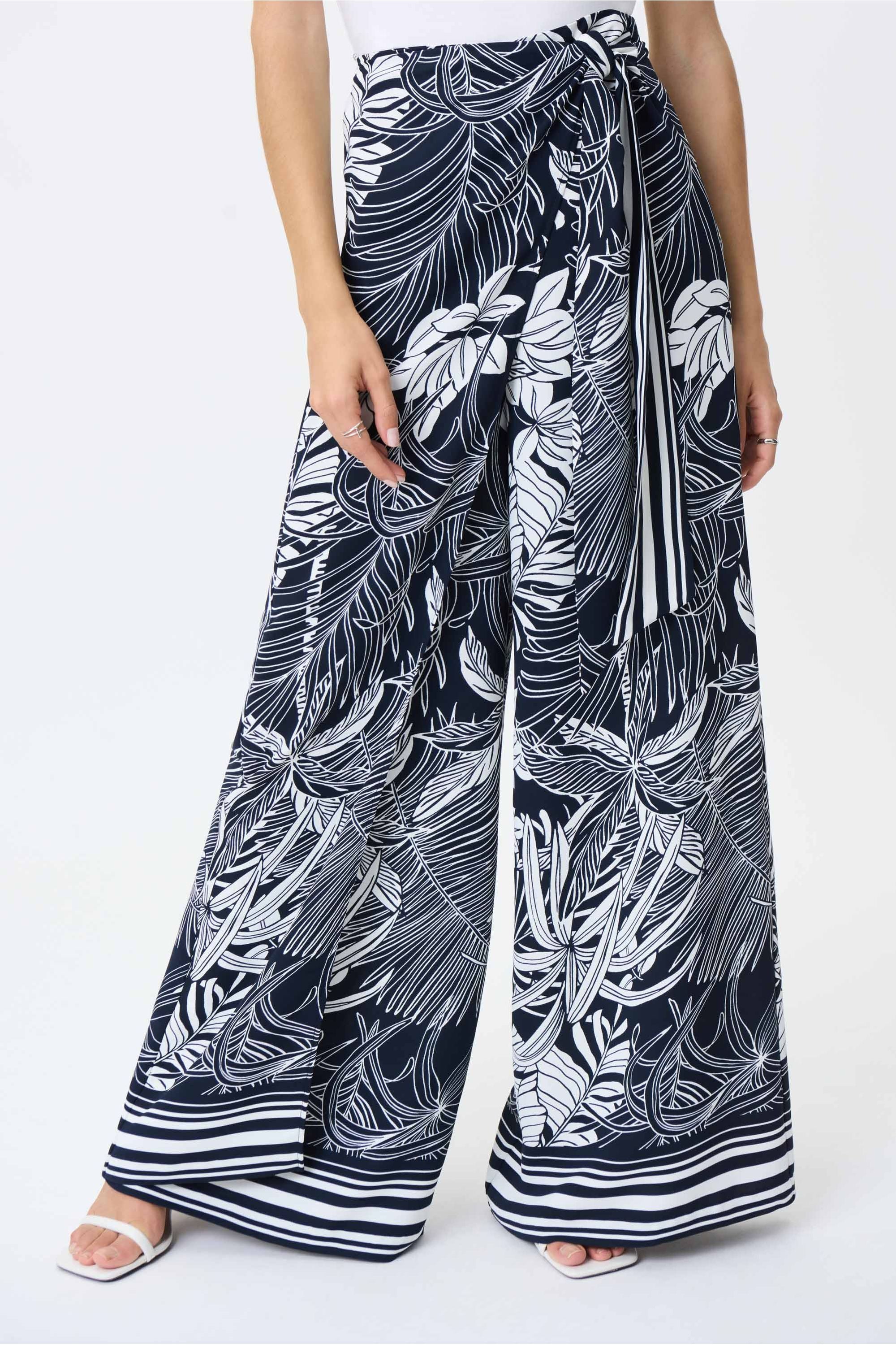 Joseph Ribkoff Palazzo Pants - Style 232047, front2