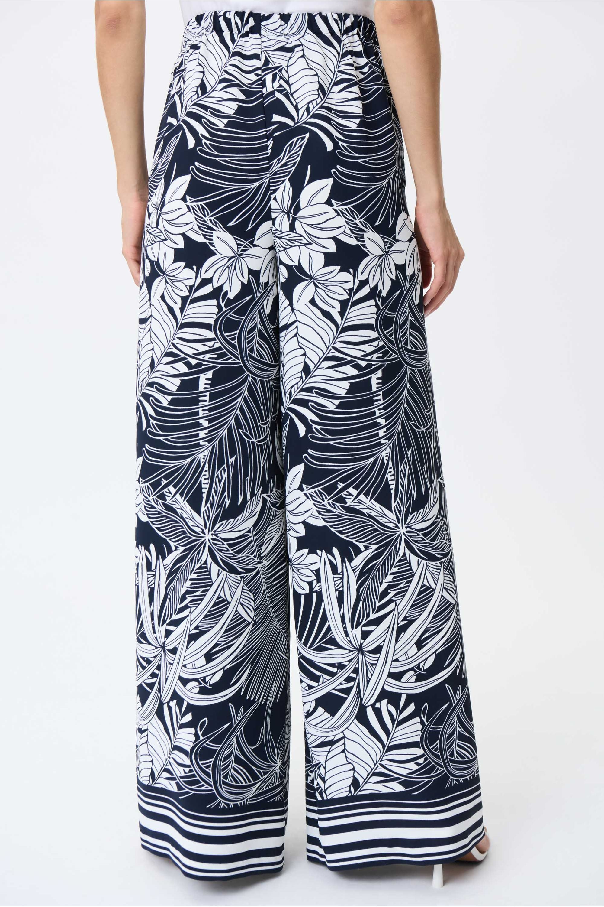 Joseph Ribkoff Palazzo Pants - Style 232047, back