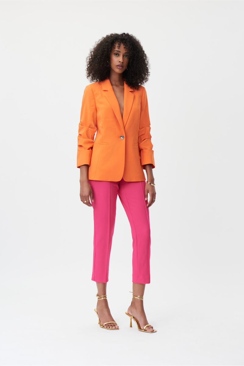 Joseph Ribkoff Pintuck Detail Crop Pant -Style 232222, front2