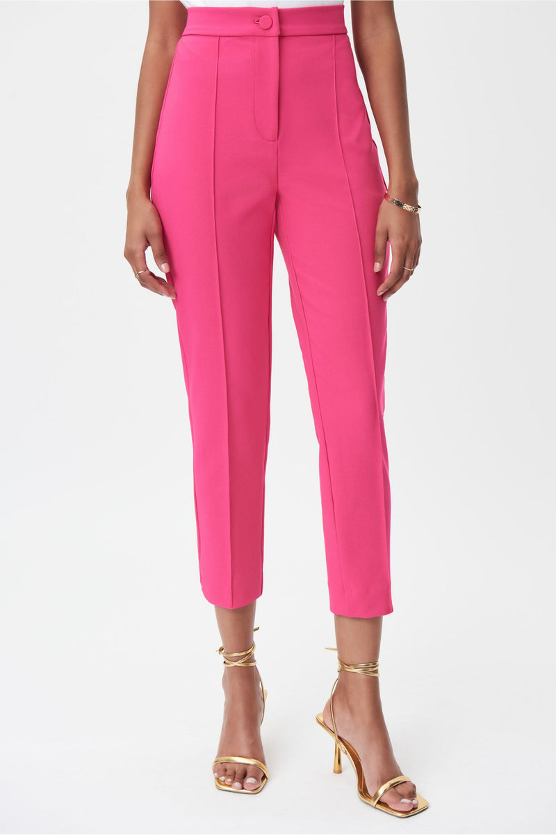 Joseph Ribkoff Pintuck Detail Crop Pant -Style 232222, front