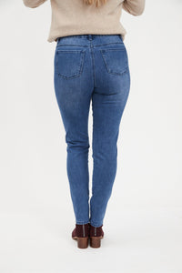 FDJ Olivia Seamless Stretch Jeans - Style 2337902, back