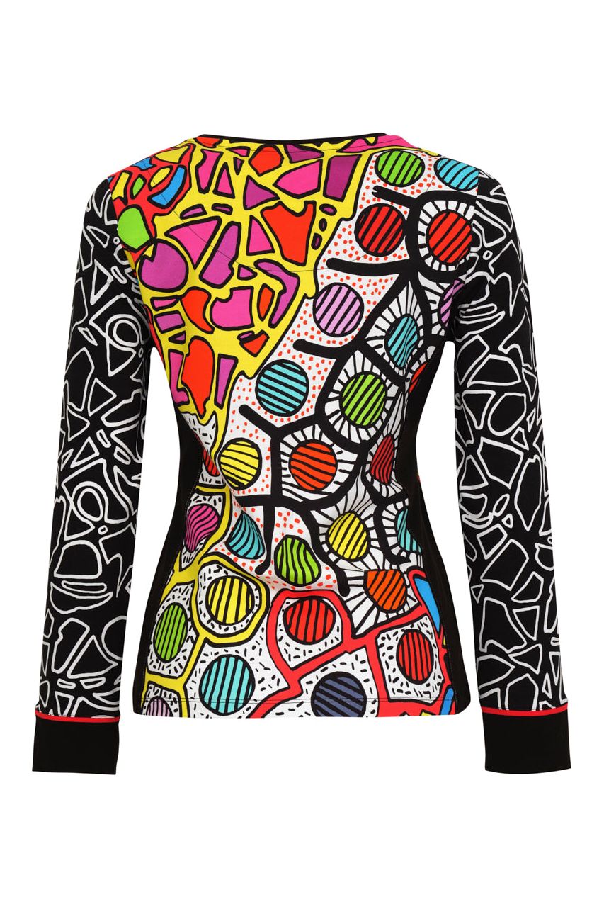 Dolcezza Zip-Up Jacket - Style 23709, back