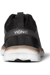Vionic Brisk Miles Lace-Up Active Sneakers, back, black