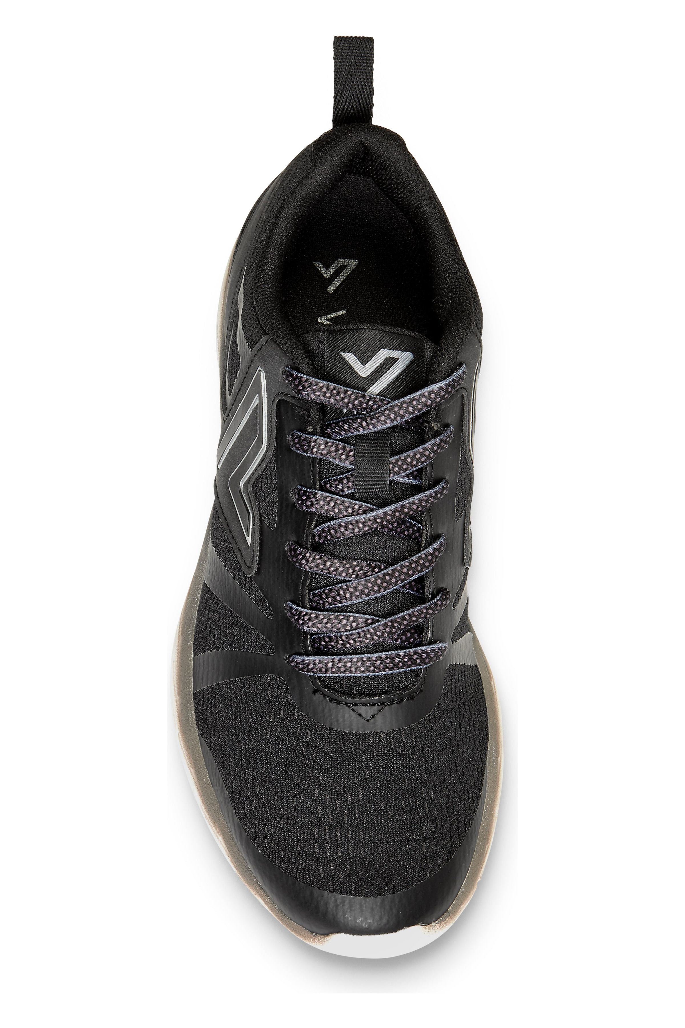 Vionic Brisk Miles Lace-Up Active Sneakers, top, black