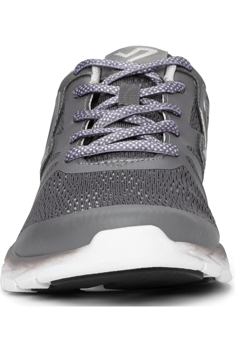 Vionic Brisk Miles Lace-Up Active Sneakers, front, grey