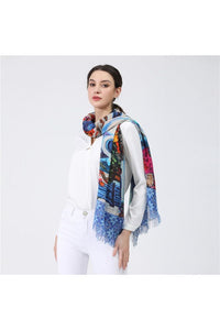 Love's Pure Light "Windows Doors and Gateways" Silk Shawl - Style D-350, fig3