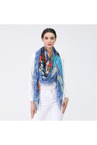 Love's Pure Light "Windows Doors and Gateways" Silk Shawl - Style D-350, fig4