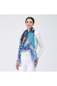 Love's Pure Light "Windows Doors and Gateways" Silk Shawl - Style D-350, fig2