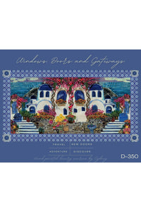 Love's Pure Light "Windows Doors and Gateways" Silk Shawl - Style D-350, fig6