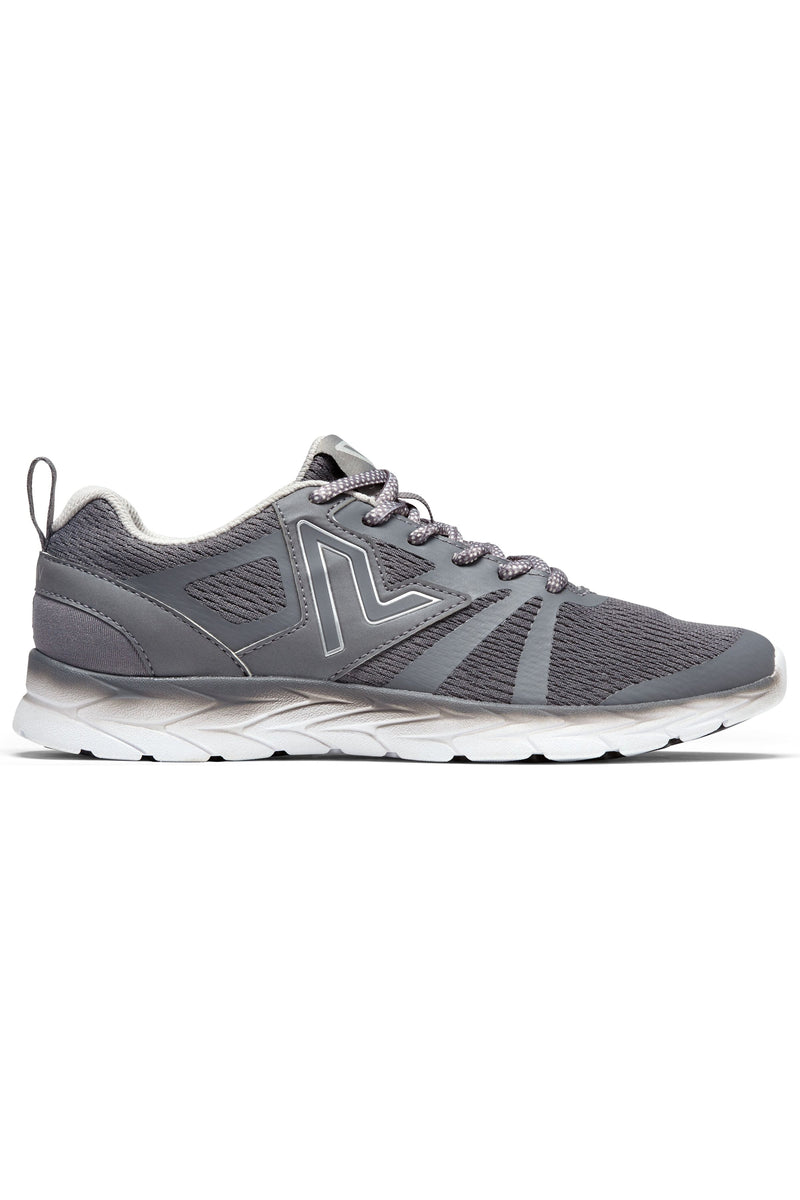 Vionic Brisk Miles Lace-Up Active Sneakers, outside, grey