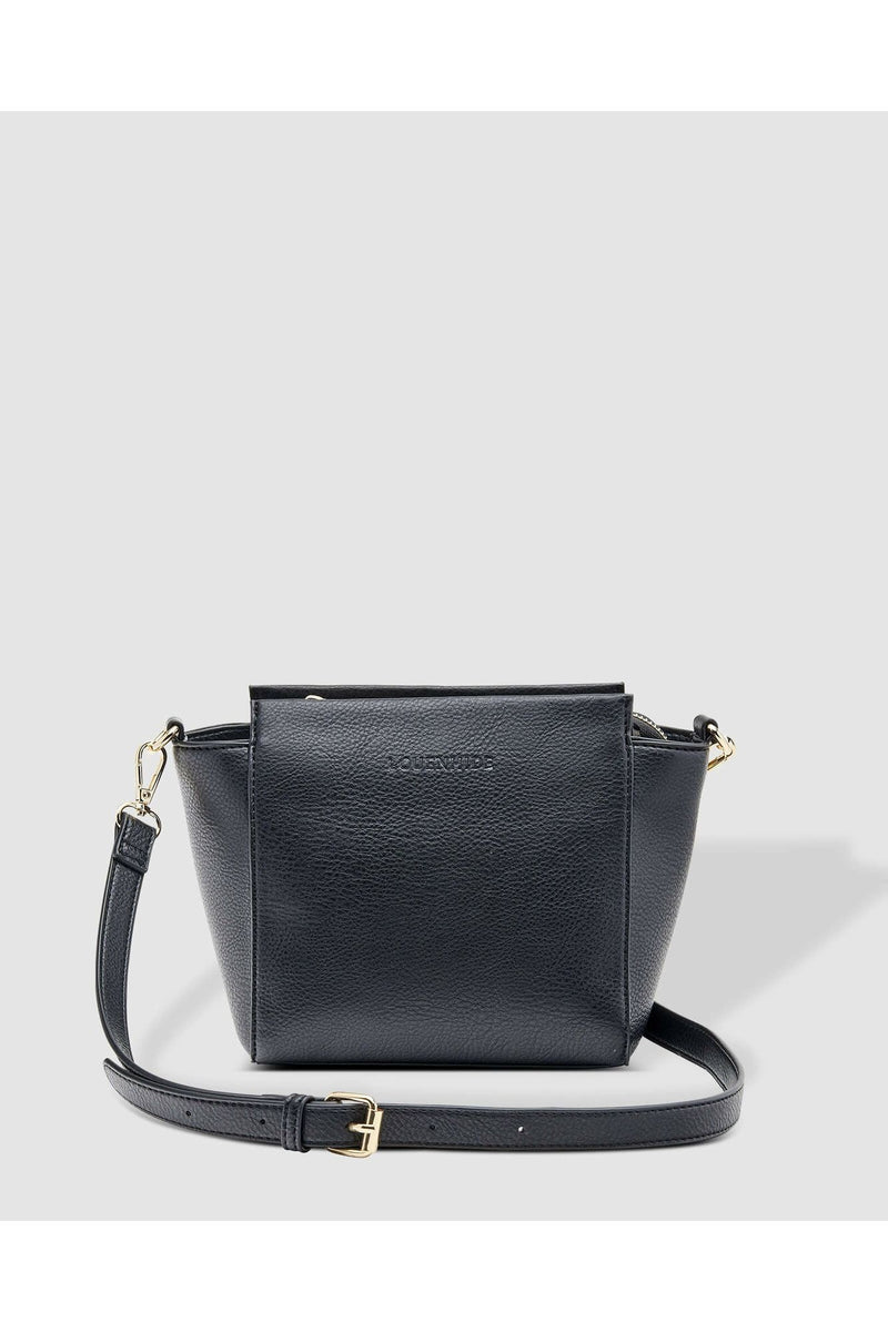 Louenhide Aspen Crossbody Bag - Style 5862, outside, black