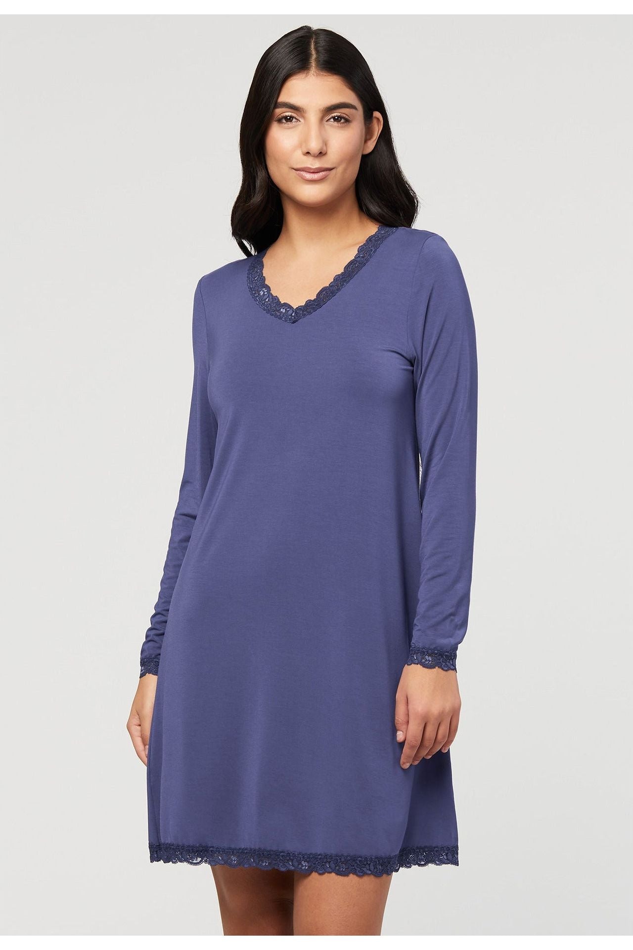 Fleur't Modest Nightshirt - Style 632, front