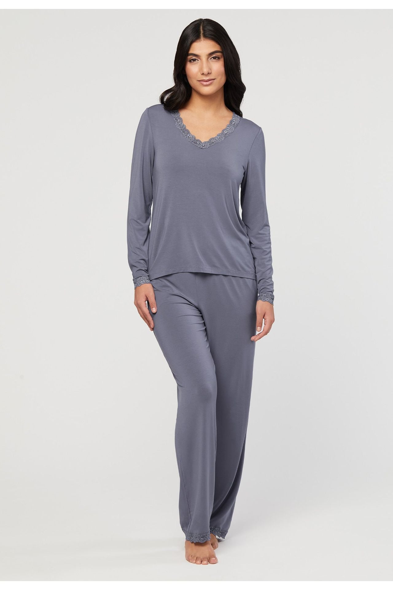 Fleur't PJ Set with Shelf Bra - Style 642, front2