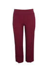 Up! Pants - Crop Big Cuff Pant - Style 66583, front, malbec