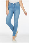 FDJ Suzanne Cool Denim Slim Leg Jean - Style 6705630, front, chambray
