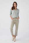 FDJ Peggy Straight Leg Crop - Style 6850511, front
