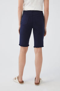 FDJ Suzanne Bermuda Short - Style 6885511, back, navy