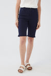 FDJ Suzanne Bermuda Short - Style 6885511, front, navy
