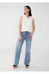 FDJ Sleeveless Cotten Eyelet Blouse - Style 7739741, front2