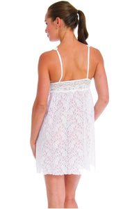 Arianne Natasha Chemise - Style 8240, back, white