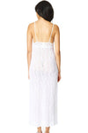 Arianne Natasha 48" Lace Gown - Style 8640, back, white