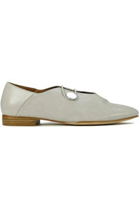 EOS Flat Dress Shoe - Style Corrie, outside, stone
