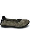 Bernie Mev Slip-On Flat Shoes, Style Catwalk, bronze, side3