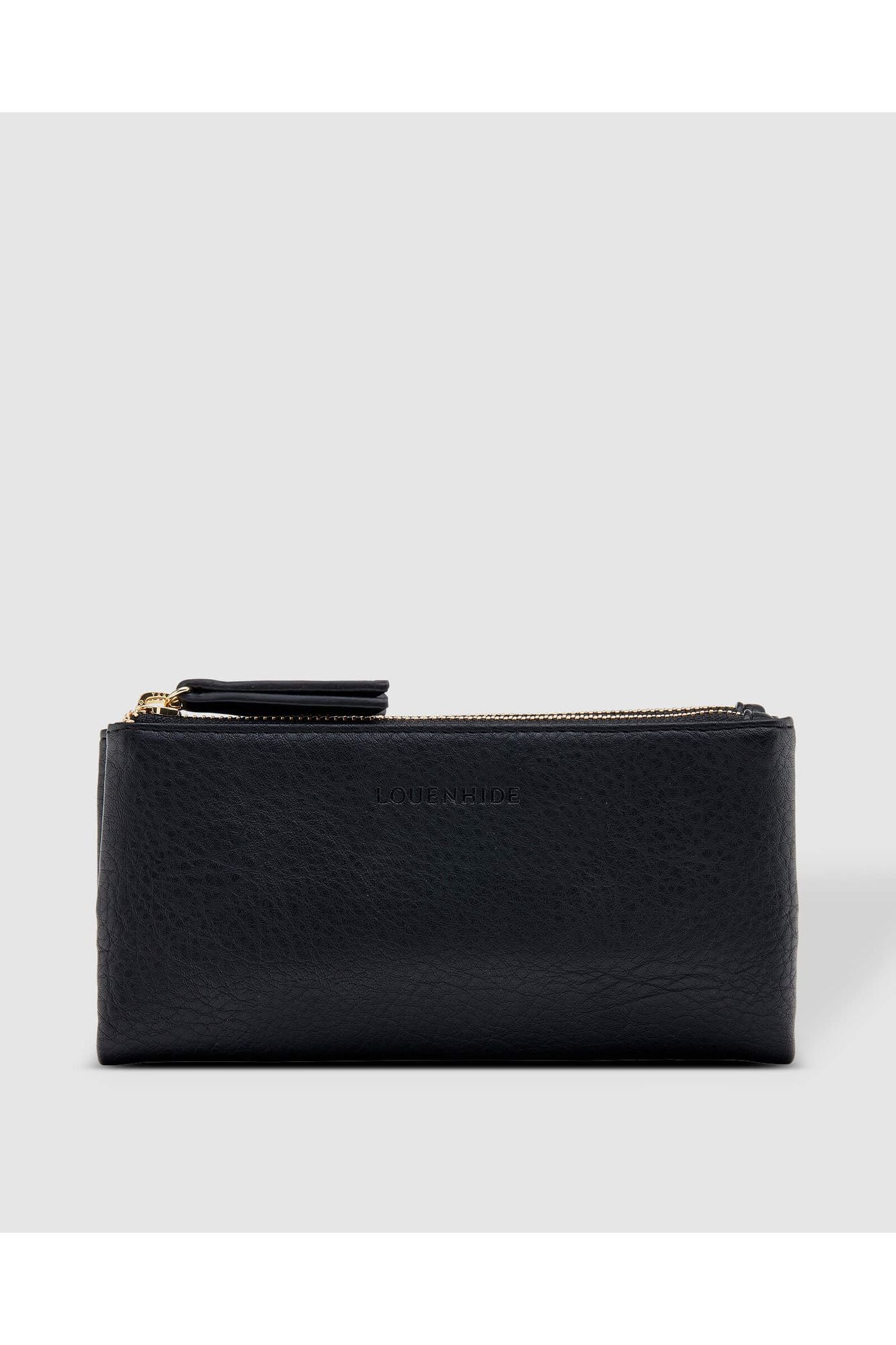 Louenhide Delta Wallet - Style 1628, front, black