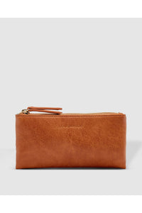 Louenhide Delta Wallet - Style 1628, front, honey