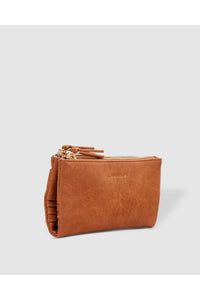 Louenhide Delta Wallet - Style 1628, angle, honey