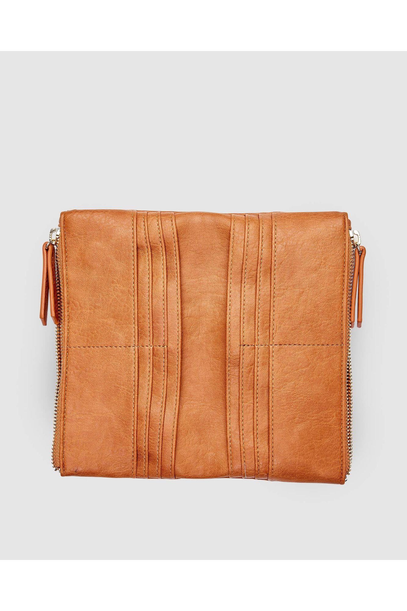 Louenhide Delta Wallet - Style 1628, inside, honey