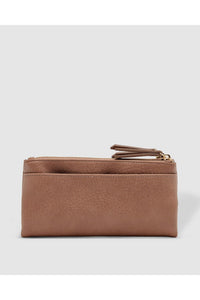 Louenhide Delta Wallet - Style 1628, back, mocha