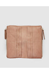 Louenhide Delta Wallet - Style 1628, open, mocha