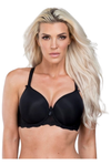 Fit Fully Yours Elise Moulded T-Shirt Underwire Bra - Style B1812-BK, front