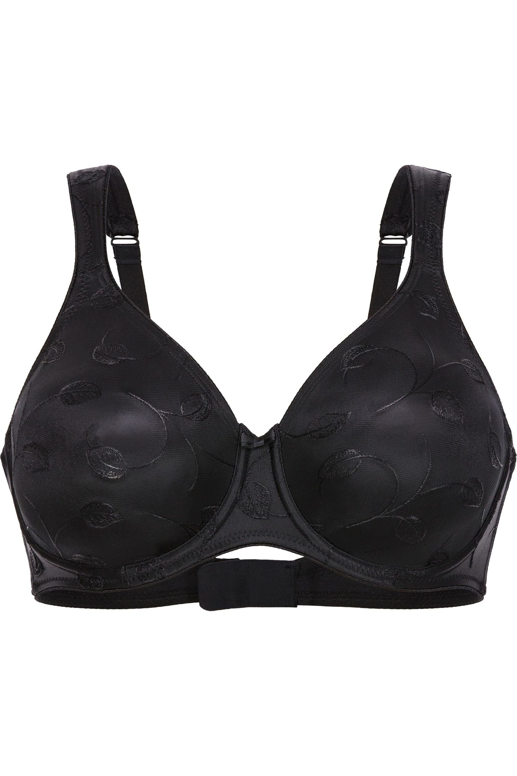 Felina Emotions Seamless Underwire Bra - Style 656, front2, black