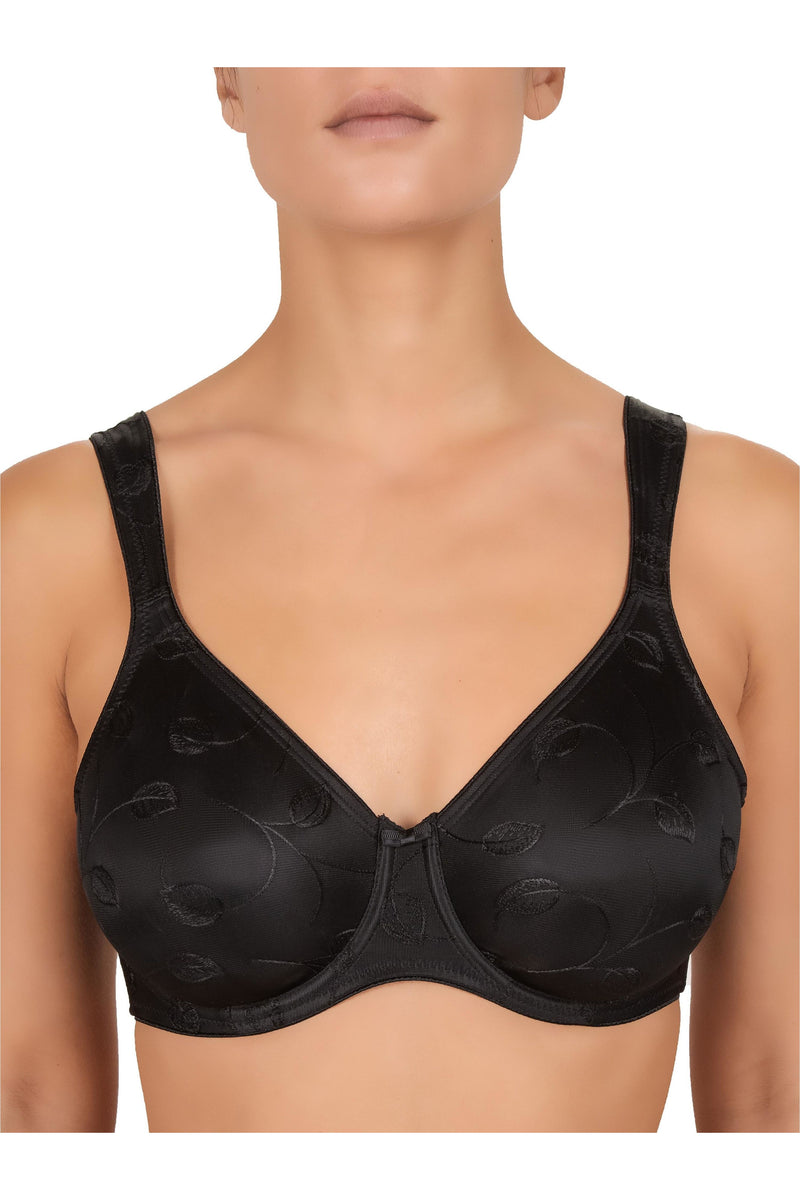 Felina Emotions Seamless Underwire Bra - Style 656, front, black