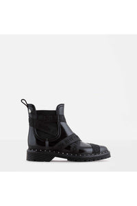 Lemon Jelly Frankie Ankle Rain Boot, side, black