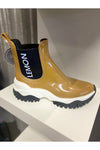 Lemon Jelly Jayden Ankle Rain Boot, gold2