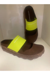 Asportuguesas Slip On Sandal - Style Cana, brown, fig1