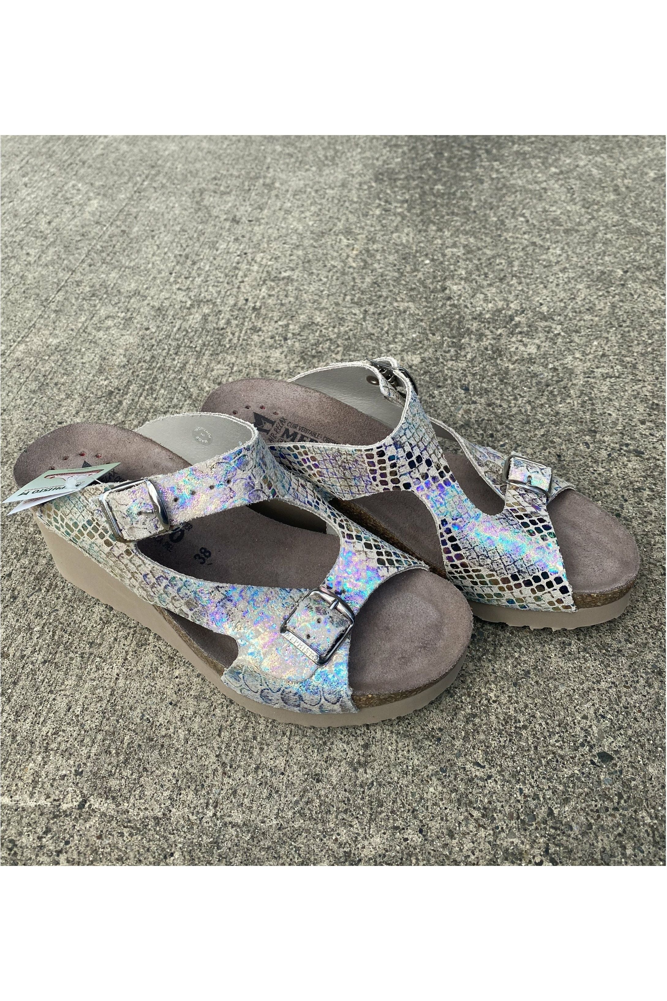 Mephisto Terie Wedge Sandal, pair, top