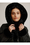 Nikki Jones Reversible Faux Fur Coat - Style K4129RK-164