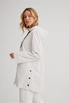 Nikki Jones High-Low Hooded Jacket - Style K5451RN-335, side