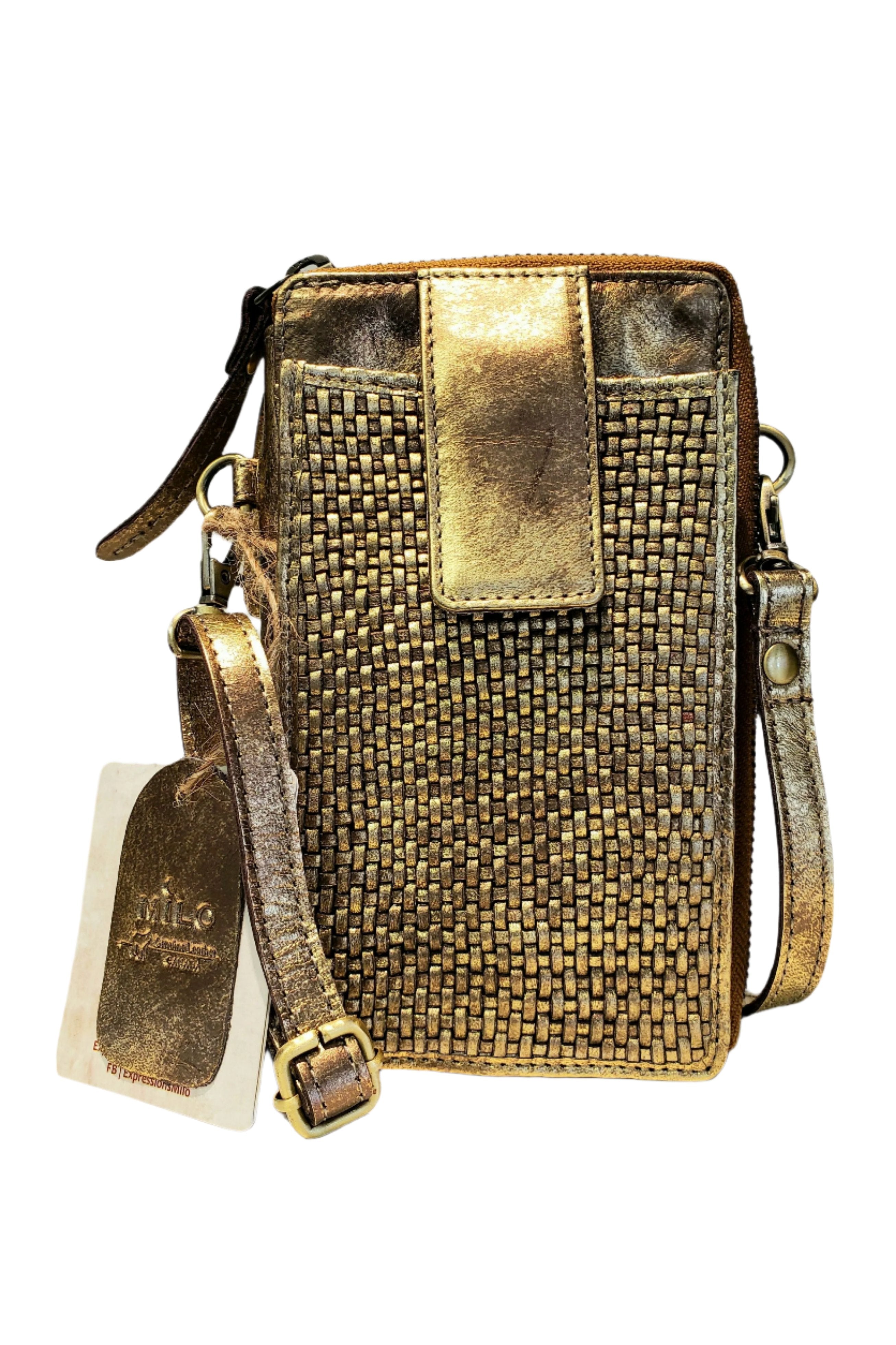 Milo Ella Crossbody Bag Wallet Style 500 grey O S