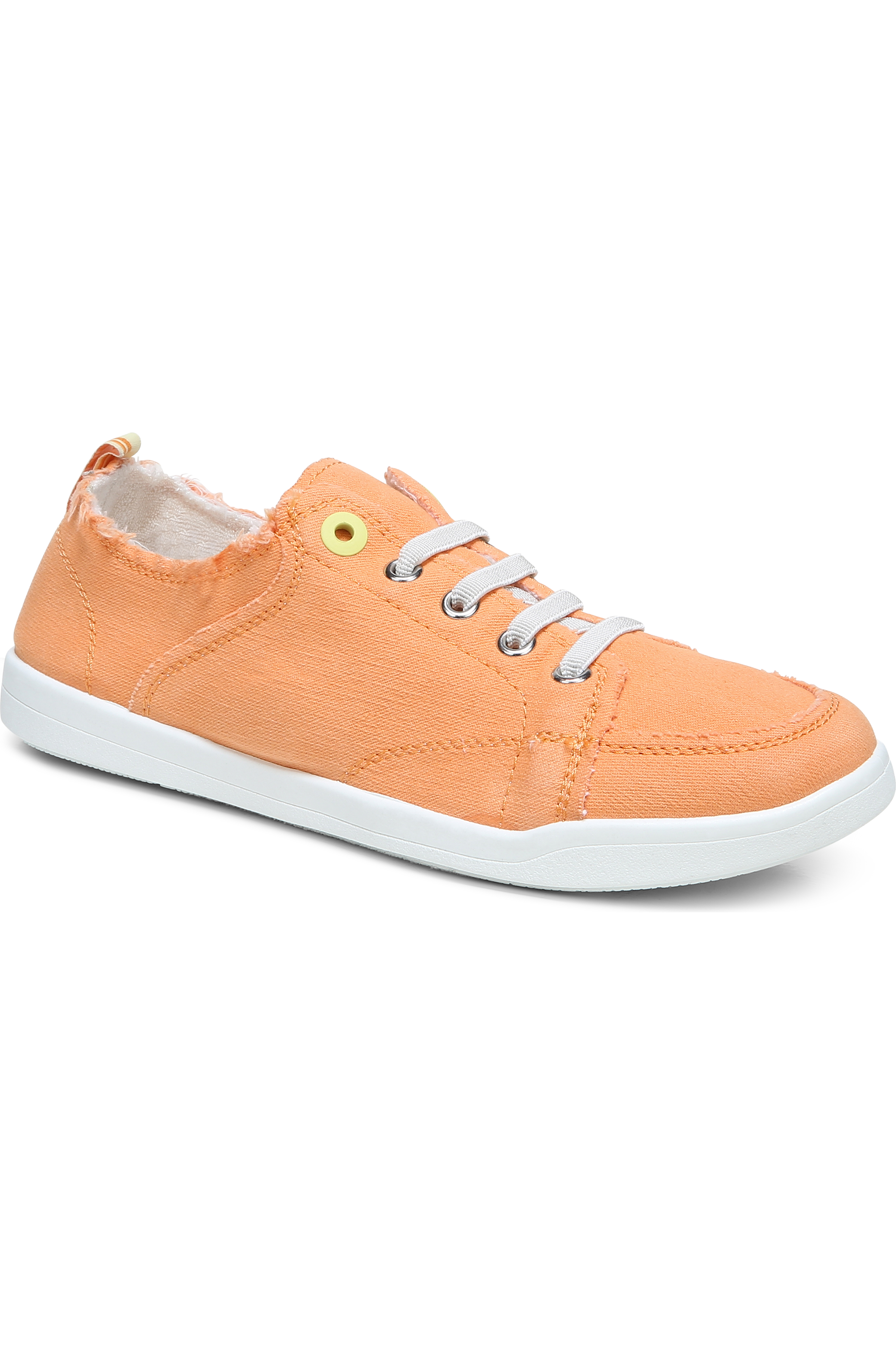 Vionic Venice Canvas Sneakers - Style Pismo, front angle, melon