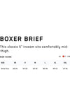 Saxx Boxer Brief Size Guide