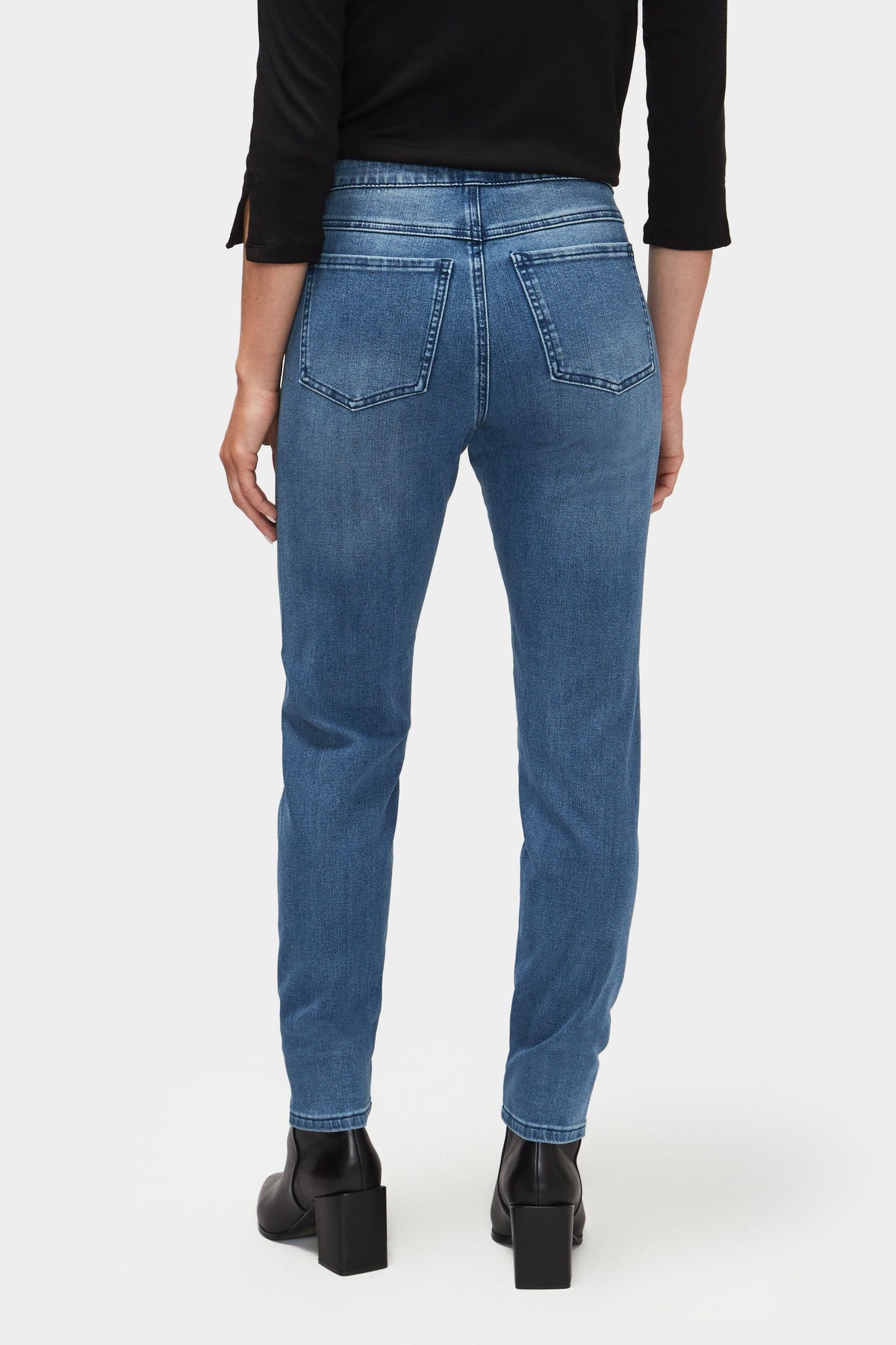 FDJ Pull-On Slim Ankle Jean - Style 2673902, back