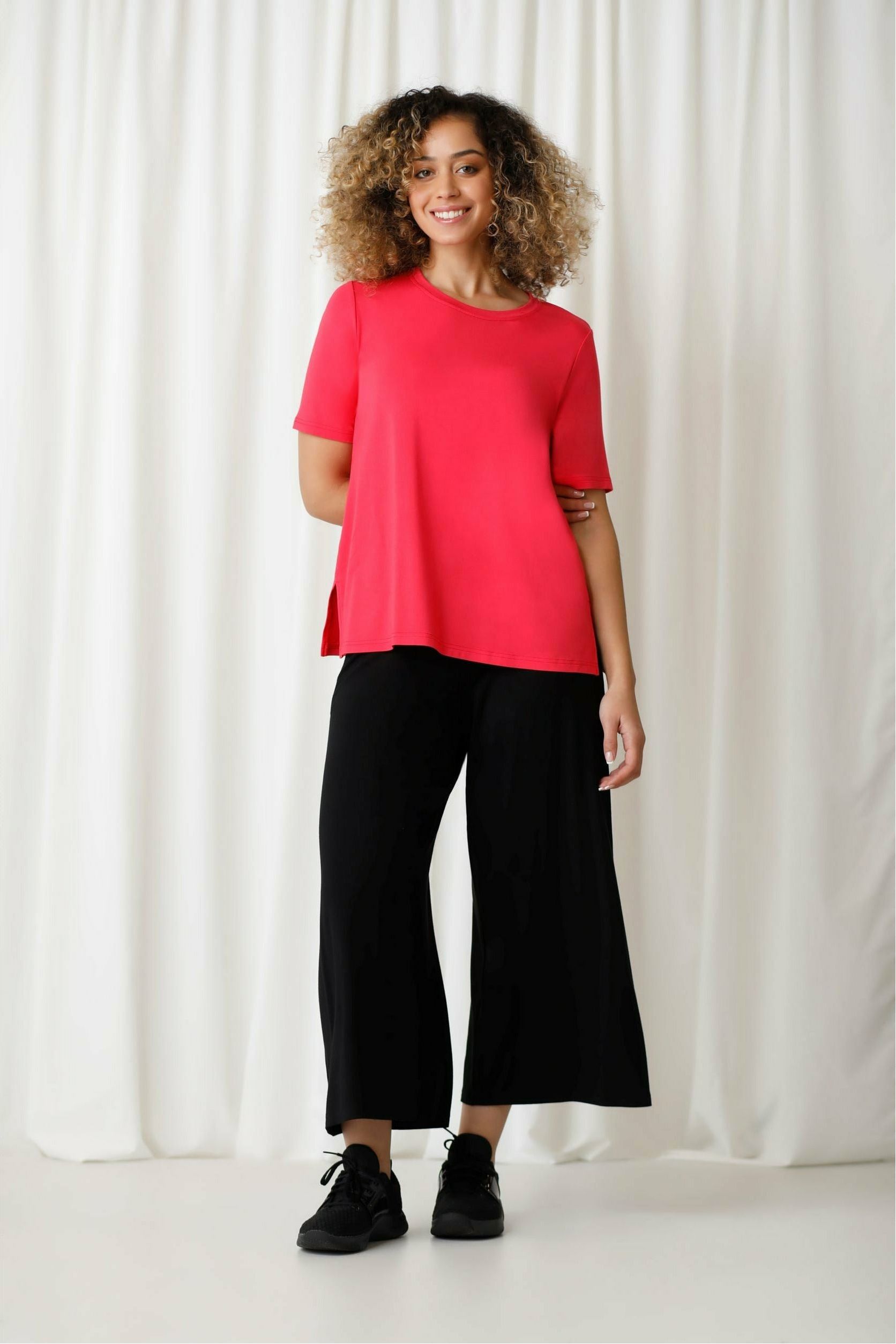 Sympli Bamboo Crew Neck T-Shirt - Style T4200, front2